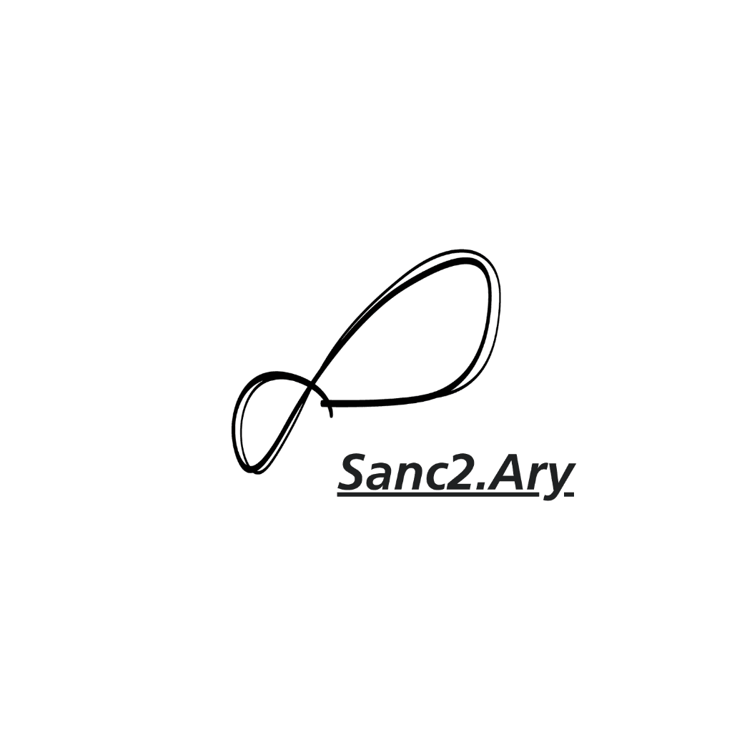 Sanc2.Ary Handdrawn Logo